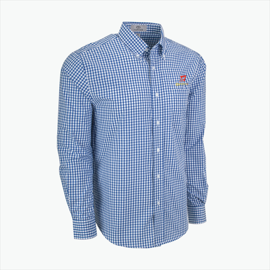 Easy-Care Gingham Shirt - Men's