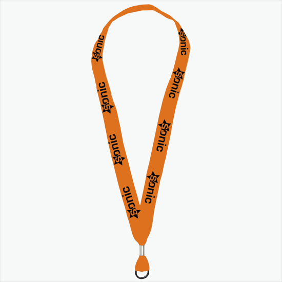 1 One Ply Cotton Lanyard - O-Ring