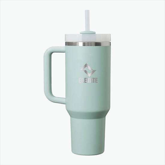 40 oz Stanley Quencher H2.O FlowState Tumbler - Engraved