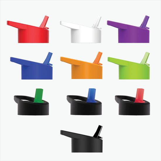 32 oz Tritan Adventure Bottle with Flip Straw Lid - Full Color