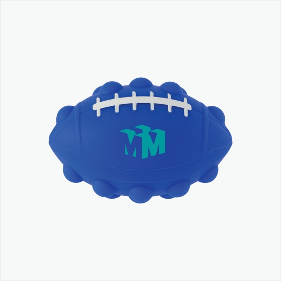 Football Push Pop Bubble Stress Reliever - 24-Hour Production