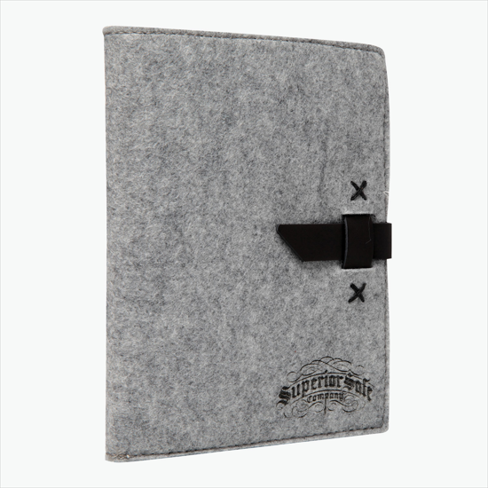 Pinyon Recycled Felt Mini Padfolio