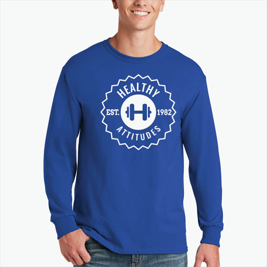 Jerzees® 50/50 Cotton/Poly Long Sleeve T-Shirt - Colors