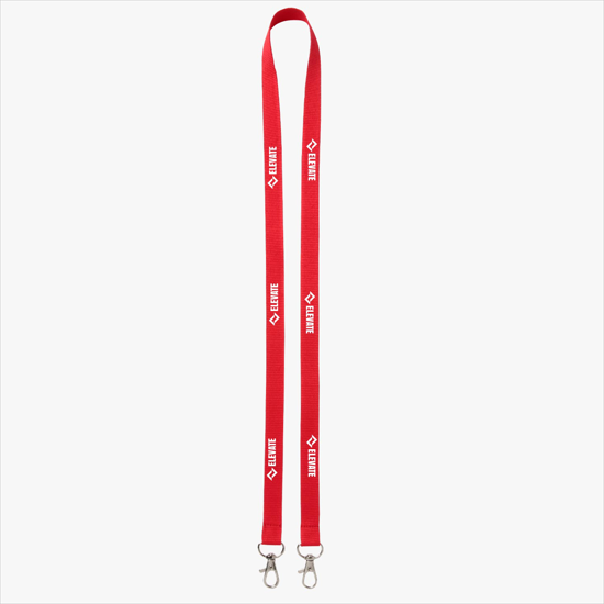 Plan Ahead & Save 5/8 Double-End Polyester Lanyard w/Double Lobster Claw