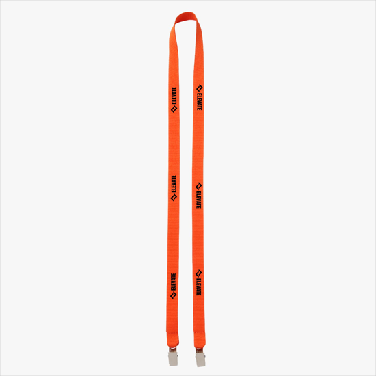 Plan Ahead & Save 5/8 Double-End Polyester Lanyard w/Double Non-Swivel Bulldog Clip