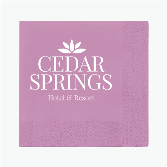 Colored Luncheon Napkin - 2 Ply