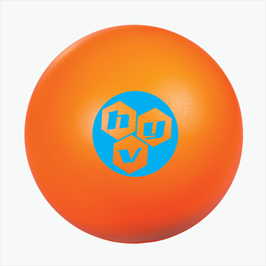 Round Super Squish Stress Reliever - 24-Hour Production