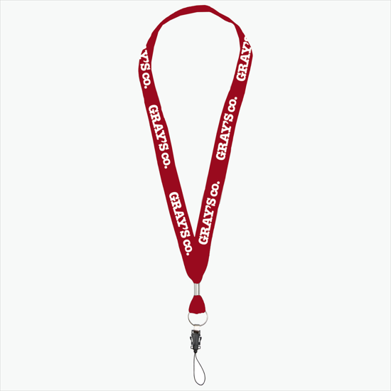 1 One Ply Cotton Lanyard - Accessories Loop