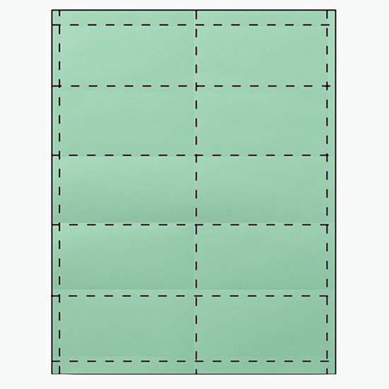 Blank Laser Ticket Stock - 2 x 4 - Pack of 500 Tickets