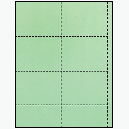 Blank Laser Insert Stock - 2 1/2 x 4 - Colors - Pack of 500 Inserts