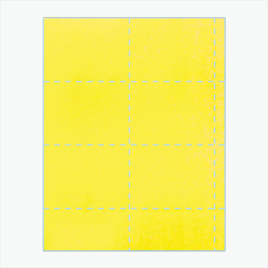Blank Laser Insert Stock - 3 x 4 - Colors - Pack of 500 Inserts