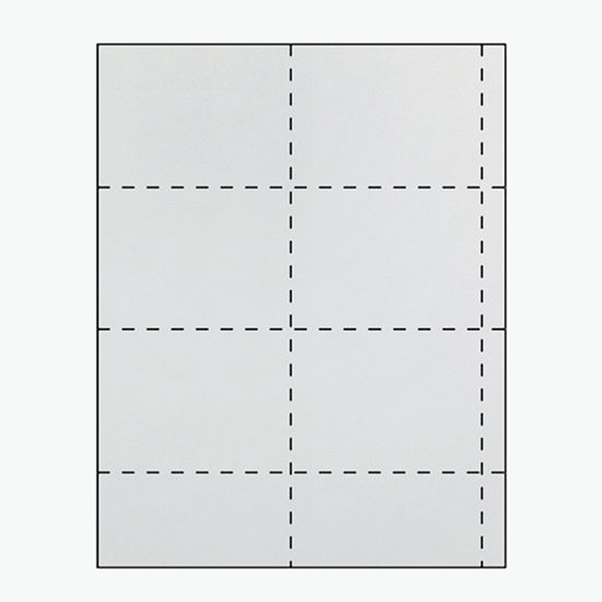 Blank Laser Insert Stock - 3 x 4 - Colors - Pack of 500 Inserts