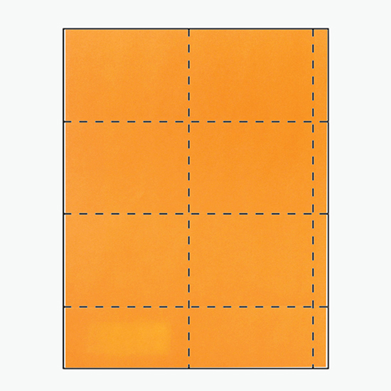 Blank Laser Insert Stock - 3 x 4 - Colors - Pack of 500 Inserts