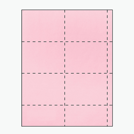 Blank Laser Insert Stock - 3 x 4 - Colors - Pack of 500 Inserts