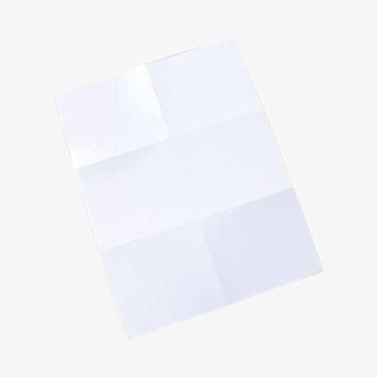 Blank Laser Insert Stock - 3 5/8 x 4 1/4 - White - Pack of 500 Inserts