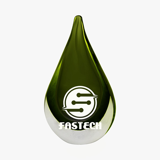 Fusion Art Glass Flame Award