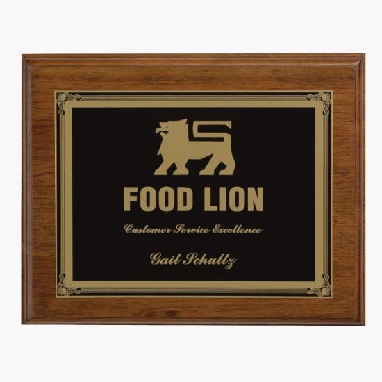 Ashford Medium Plaque Award