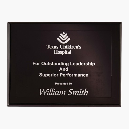 Onyx Medium Plaque Award