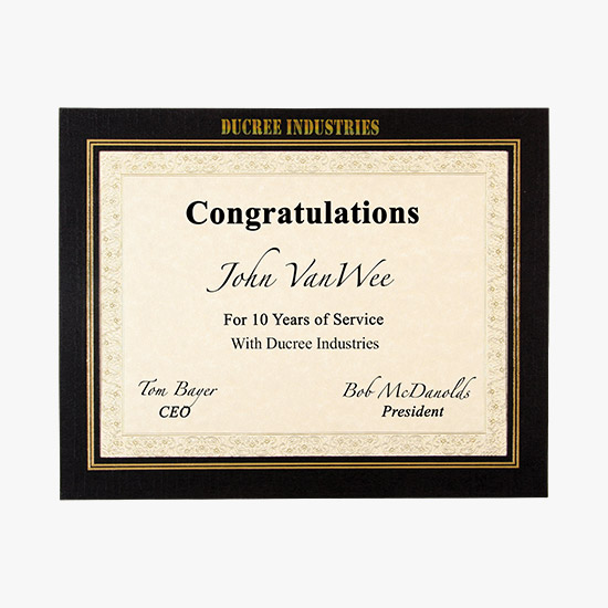 Economy Easel Frame - Printed