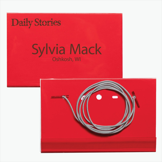 2 1/2 x 4 Side-Loading Tinted Badge Holders - Neck Cord Attachment
