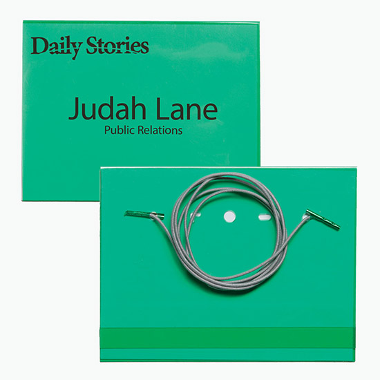 3 x 4 Side-Loading Tinted Badge Holders - Neck Cord Attachment
