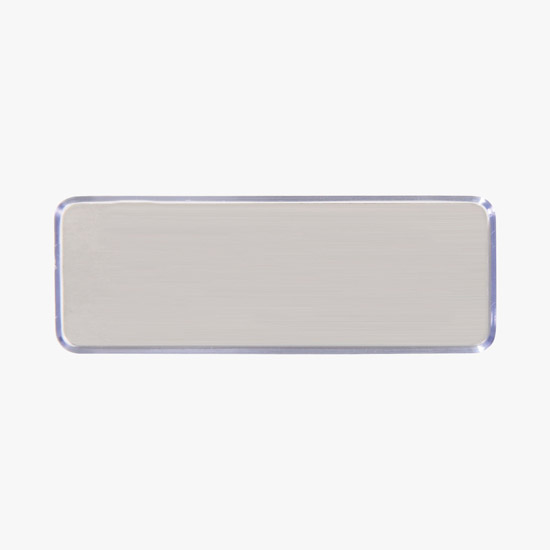 Click-It Reusable Name Badge 1 x 3