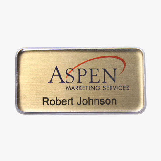 Click-It Reusable Name Badge 1 1/2 x 3
