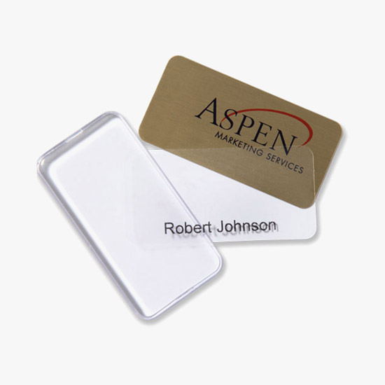 Click-It Reusable Name Badge 1 1/2 x 3