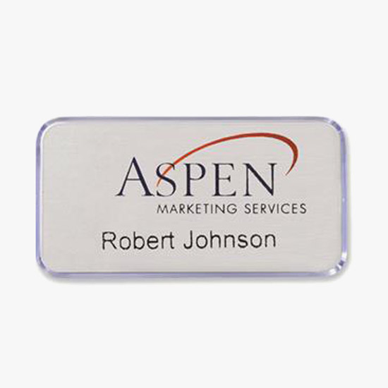 Click-It Reusable Name Badge 1 1/2 x 3