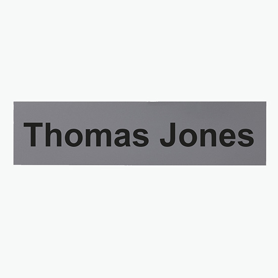 2-Ply Name Plate - 2 x 8 - Engraved Only