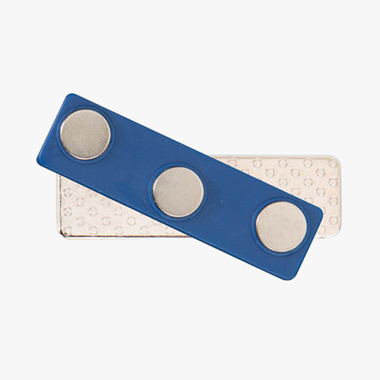 Metallic Full-Color and Engraved Name Badge - 1 x 3