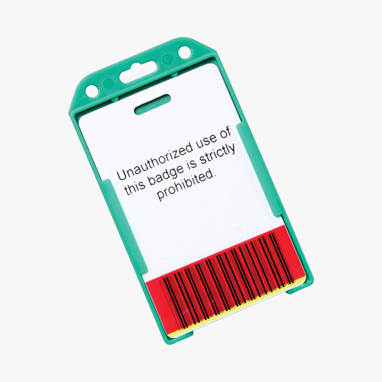 Open Face Card Holder - Vertical