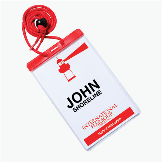 6 x 4 MARCO Ready-to-Wear Color-Coded Badge Holder Combo