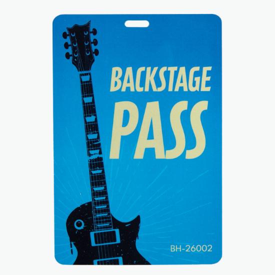 Next Level Single-Sided Event Badge - 5-1/2 x 3-5/8