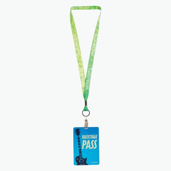 Next Level Single-Sided Event Badge - 5-1/2 x 3-5/8