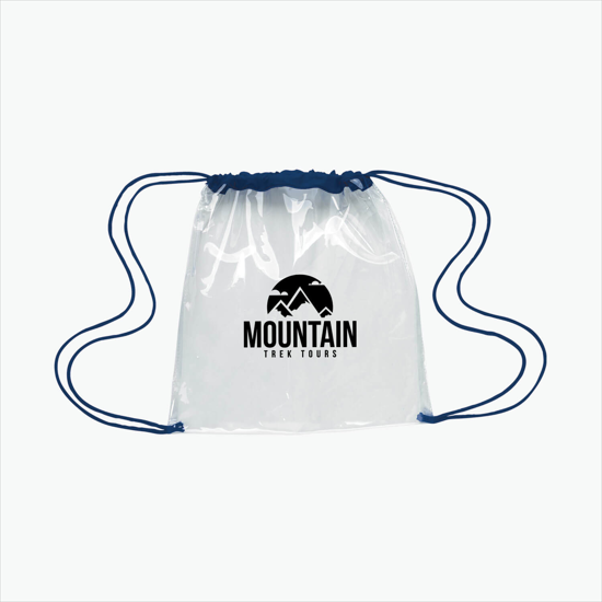 Clear Drawstring Sport Pack