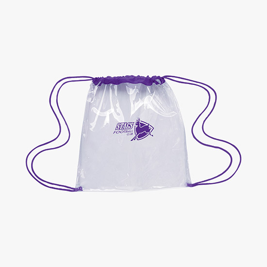Clear Drawstring Sport Pack