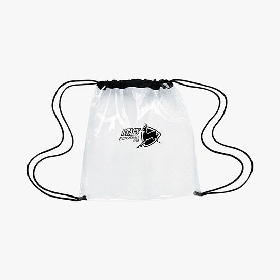Clear Drawstring Sport Pack