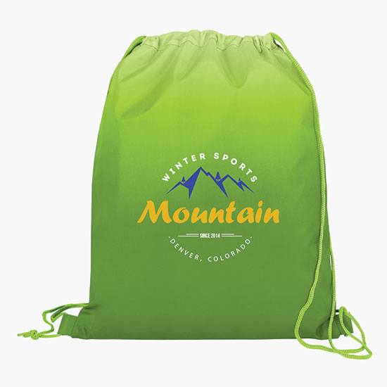 Ombre Drawstring Sportpack - Full Color