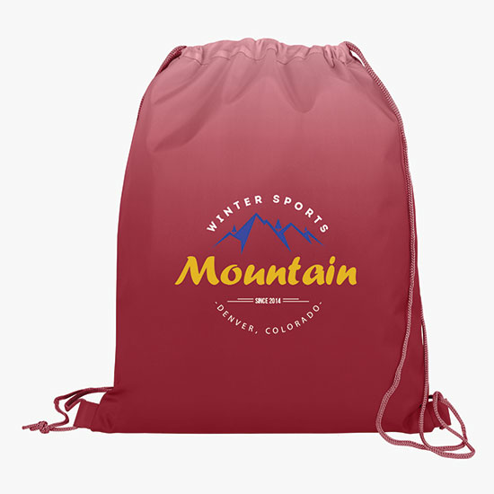 Ombre Drawstring Sportpack - Full Color