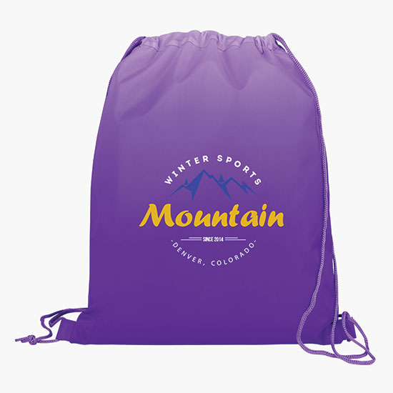 Ombre Drawstring Sportpack - Full Color
