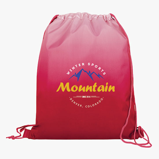 Ombre Drawstring Sportpack - Full Color