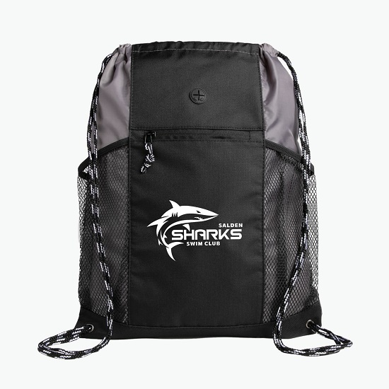 Two-Tone Pockets Drawstring Sportpack