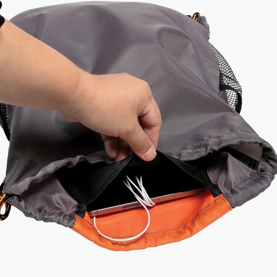 Two-Tone Pockets Drawstring Sportpack