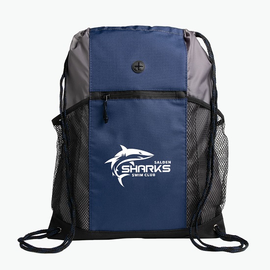 Two-Tone Pockets Drawstring Sportpack