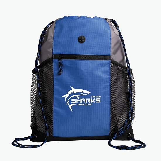 Two-Tone Pockets Drawstring Sportpack