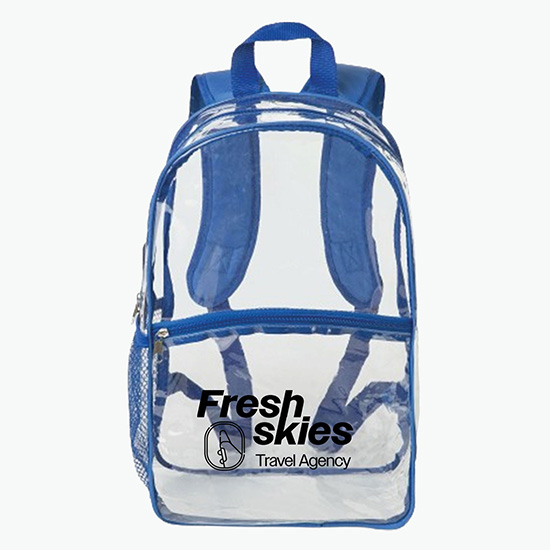 Heavy Duty Clear Backpack