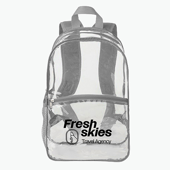 Heavy Duty Clear Backpack