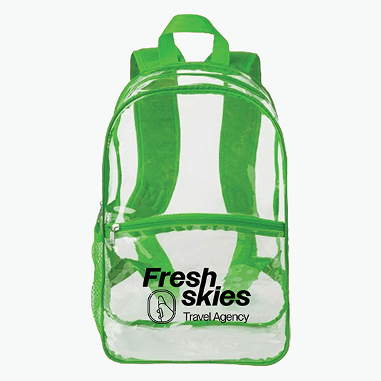 Heavy Duty Clear Backpack