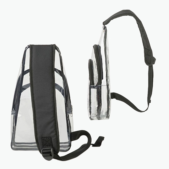 Clear Sling Crossbody Backpack